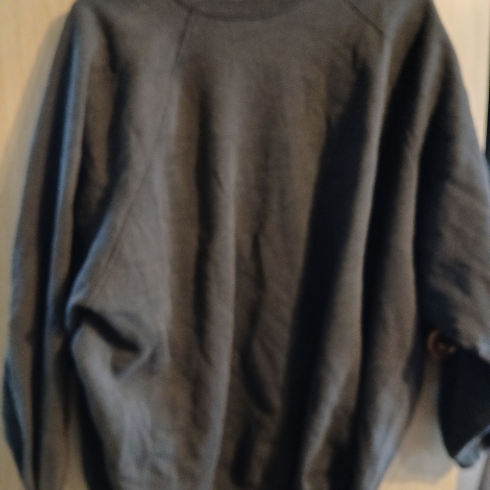 Just My Size Women's Black Crewneck Sweat Shirt